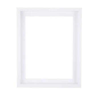 White Canvas Frame 20.3cm x 25.4cm