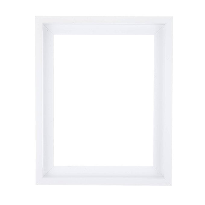 White Canvas Frame 20.3cm x 25.4cm image number 1