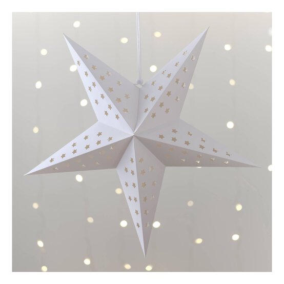 White Paper Star 55cm image number 1