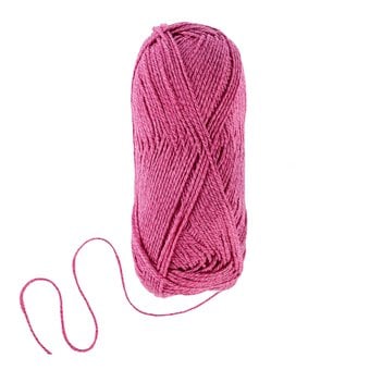 Knitcraft Super Pink Bamboo Breeze Yarn 50g image number 2