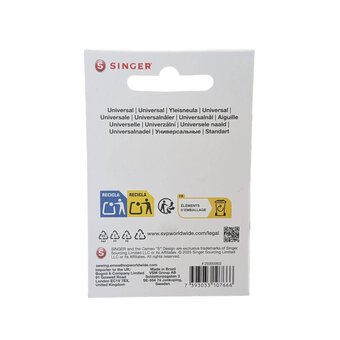 Singer Machine Needles Size 100 5 Pack