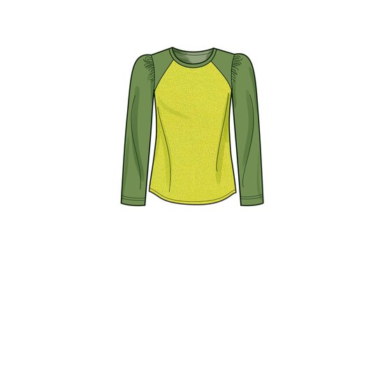 Simplicity Knit Top Sewing Pattern S9645 (XS-XXL) image number 4