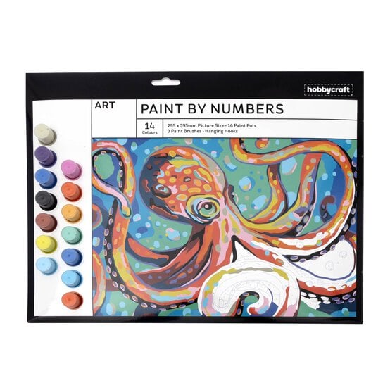 Octopus Paint by Numbers image number 1