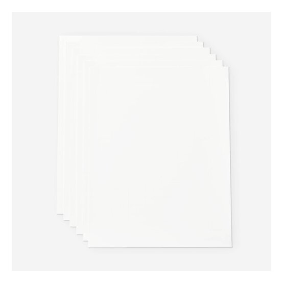 Cricut White Printable Sticker Paper A4 8 Pack image number 3