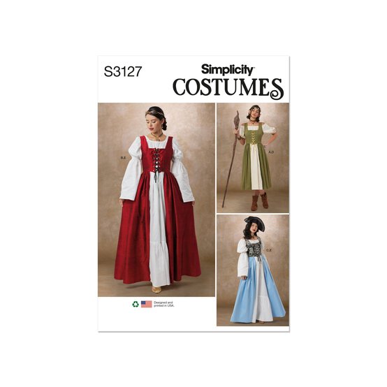 Simplicity Women’s Costume Sewing Pattern S3127 (18-26) image number 1