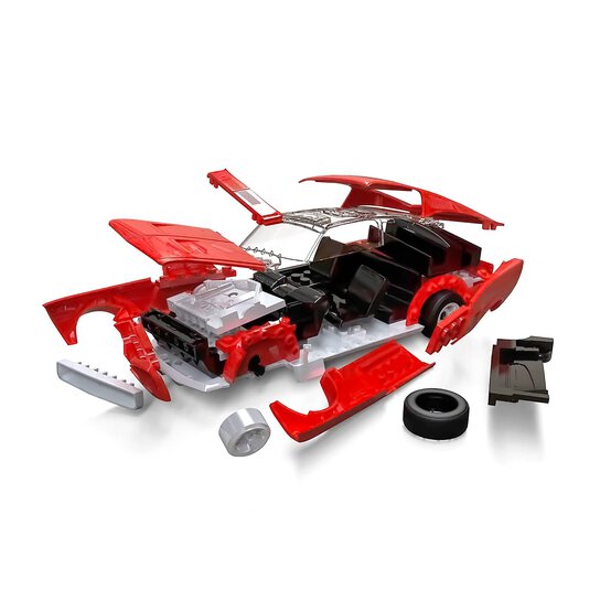 Airfix Quickbuild Ford Mustang GT 1968 Model Kit image number 4