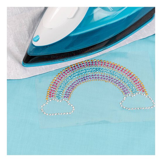 Rainbow Iron-On Gems image number 2