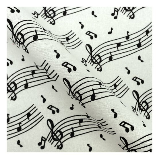 Music Prints Cotton Fat Quarters 5 Pack image number 3