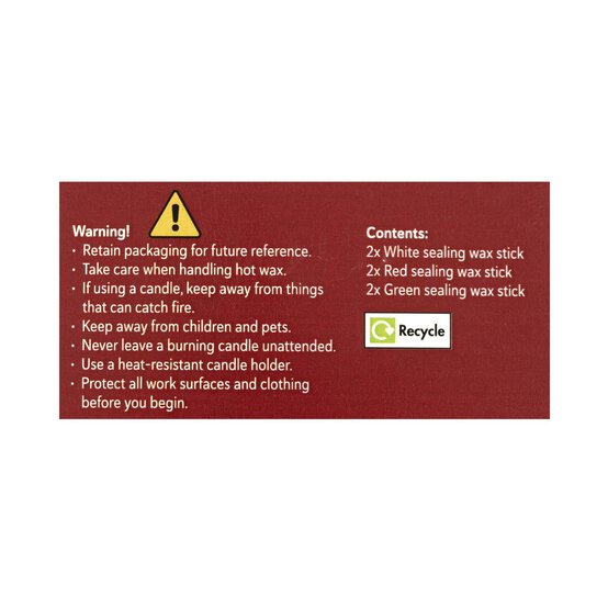 Christmas Sealing Wax 6 Pack image number 4