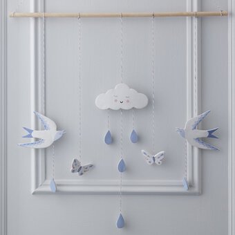 How to Make a Clay Nursery Mobile