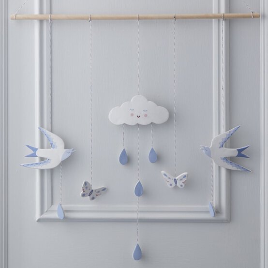 How to Make a Clay Nursery Mobile image number 1