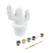 Paint Your Own Cactus Money Box