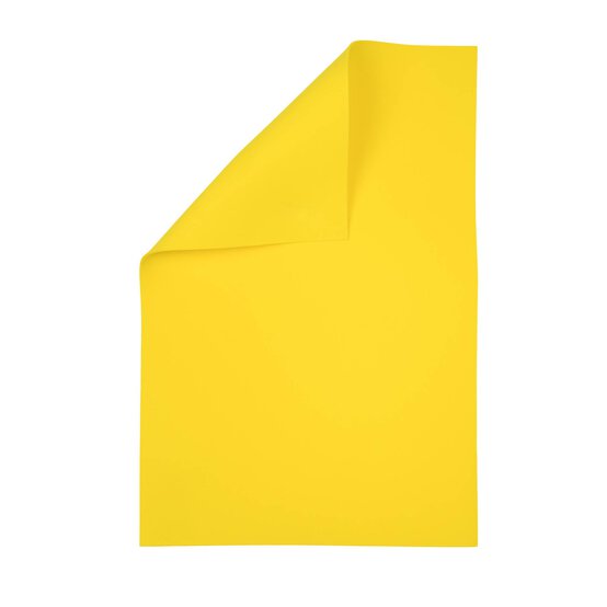 Yellow EVA Foam Sheet 45cm x 30cm image number 1