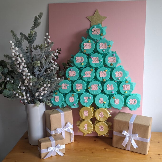 How to Make a Pastel Tree Advent Calendar image number 1