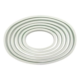 Oval Nesting Cookie Cutters 6 Pack