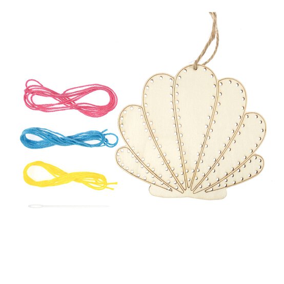 Scallop Wooden Threading Kit image number 3