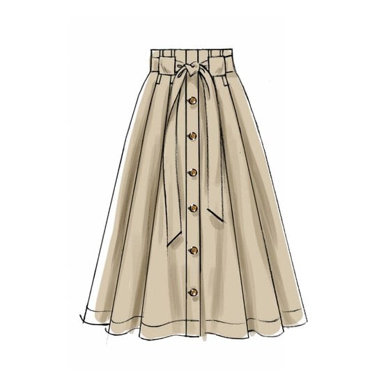 McCall&rsquo;s Women&rsquo;s Skirts Sewing Pattern M7906 (14-22) image number 4