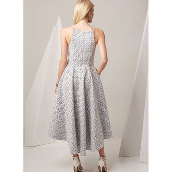 Vogue Princess Seam Dress Sewing Pattern V9252 (6-14) image number 6