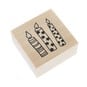 Candles Wooden Stamp 3.8cm x 3.8cm image number 1