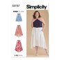 Simplicity Women's Skirt  Sewing Pattern S9787 (W2 20W-28W) image number 1