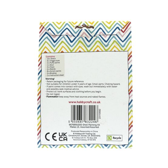 Seashell Painting Kit 13 Pack image number 7
