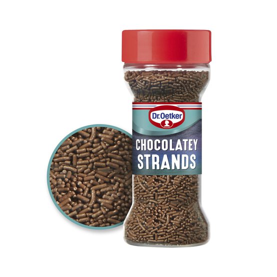 Dr. Oetker Chocolate Strands Sprinkles 55g image number 1