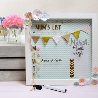 How to Make a Memory Frame Notice Board