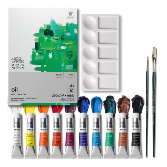Winsor & Newton Winton Oil Essentials Set 14 Pieces  image number 3