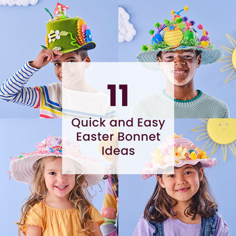 11 Quick and Easy Easter Bonnet Ideas