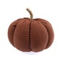 Brown Cotton Viscose Pumpkin 12cm image number 1