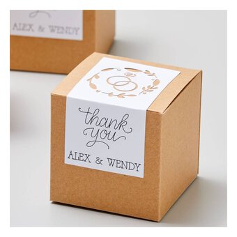 Cricut Smart Paper White Sticker Cardstock 13 x 13 Inches 10 Pack