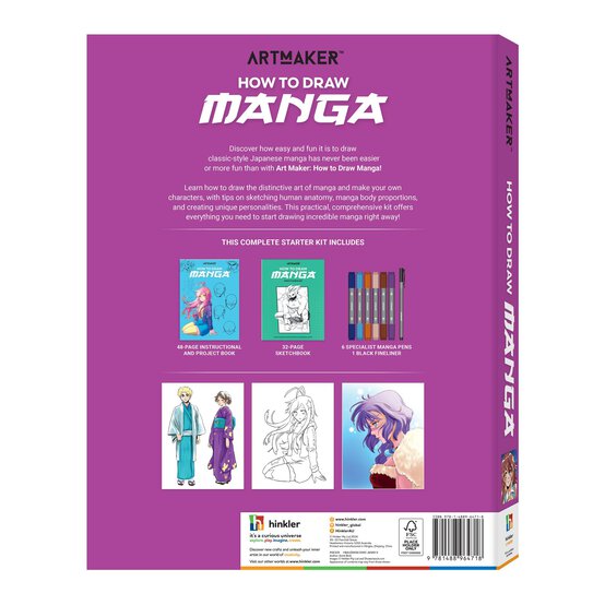 Artmaker How to Draw Manga Kit image number 2
