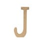 MDF Wooden Letter J 13cm image number 4