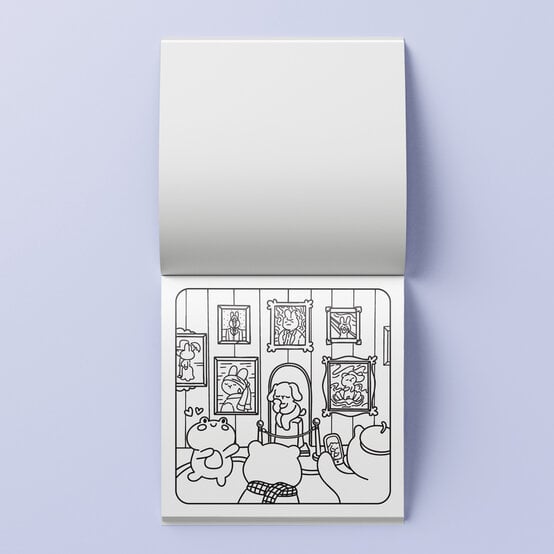 Cosy Colouring: Around Town Art Kit image number 2