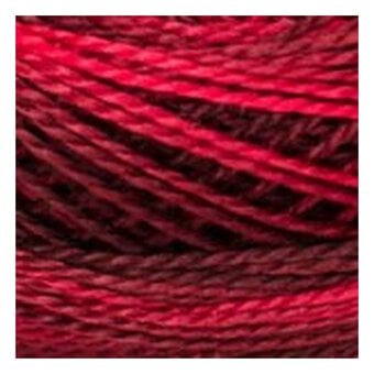 DMC Red Pearl Cotton Thread on a Ball Size 8 80m (115) image number 2