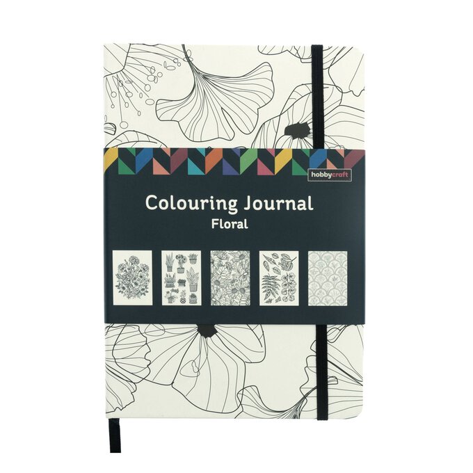 Floral Colouring Journal image number 6