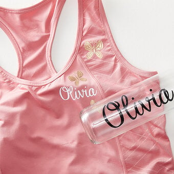 Cricut: How to Make Personalised Gym Wear