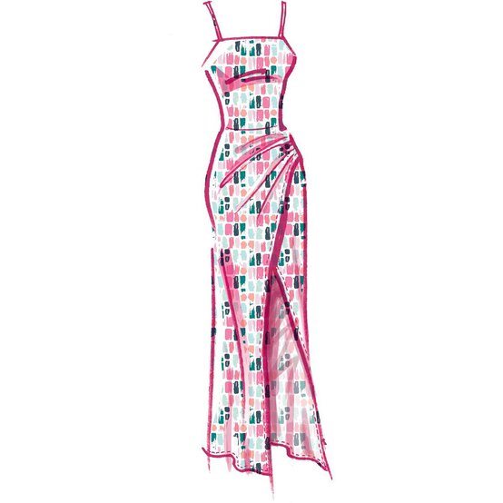 McCall&rsquo;s Brandi Dress Sewing Pattern M8174 (18-24) image number 3