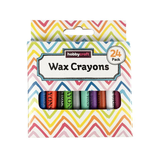 Wax Crayons 24 Pack image number 1