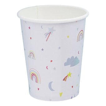 Enchanted Rainbow Paper Cups 10 Pack