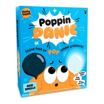 Poppin Panic Party Board Game 
