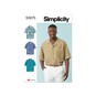 Simplicity Men’s Shirts Sewing Pattern S3075 (S-XXL) image number 1
