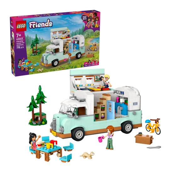 LEGO Friends Friendship Camper Van Adventure image number 6