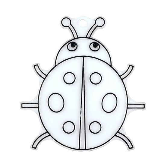 Ladybird Plastic Suncatcher image number 4