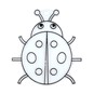Ladybird Plastic Suncatcher image number 4