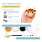 Trimits Beginner&rsquo;s Amigurumi Crochet Cow Kit image number 5