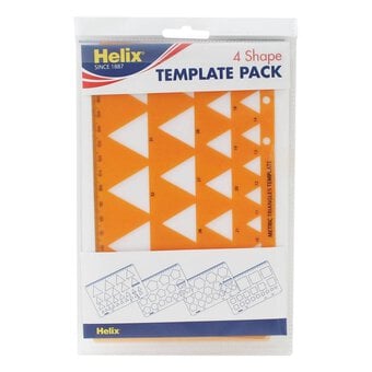 Helix Shape Templates 4 Pack