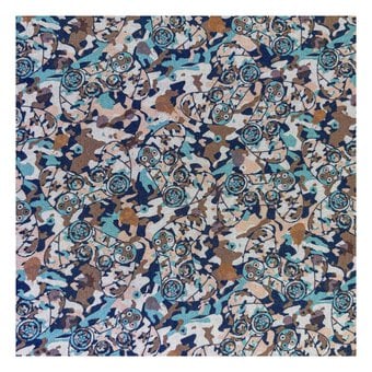 Combat Quest Camo Controller Cotton Fabric by the Metre