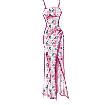 McCall’s Brandi Dress Sewing Pattern M8174 (26-32) image number 3