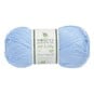 Women's Institute Blue Soft and Silky 4 Ply Yarn 100g image number 1